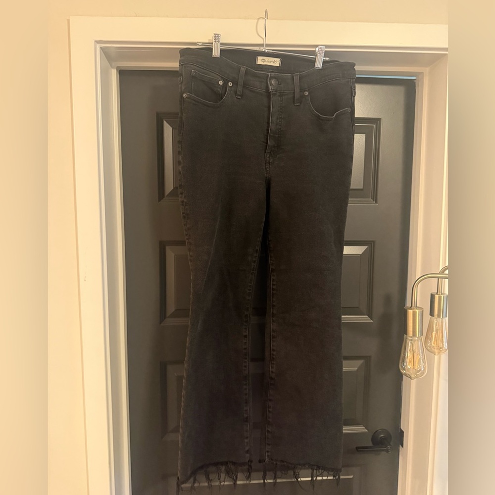 Madewell Cali Demi-Boot Size 31 Tall Black